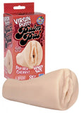 Doc Johnson Virgin Palm Pal Masturbator Pocket Pussy Cherry Pop Realistic Stroker Sex Toy