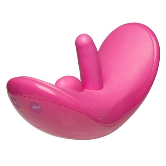 Doc Johnson iRide Dual Vibrator Rocker Pink Love Seat Dildo Sex Rider Sybian Toy