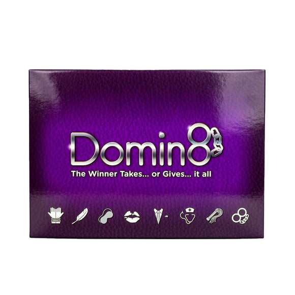 Domin8 Adult Card Dominoes Game Erotic Fantasy Fun Kink Submissive Control Play