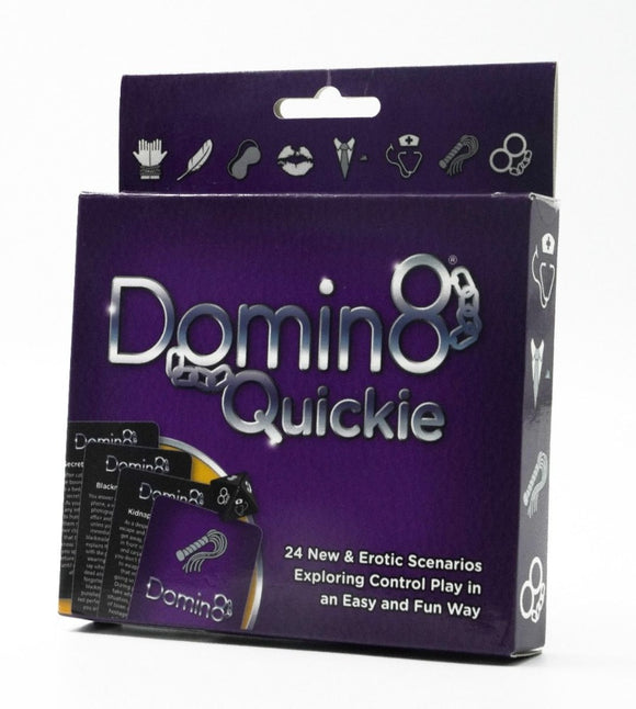 Domin8 Quickie Adult Card Game Erotic Fantasy Fun Kink Submissive Control Play
