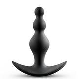 Dorcel Anal Training Beads Butt Plug Small Size Flexible Black Silicone Beginners Sex Toy