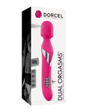 Dorcel Dual Orgasms Wand Massager Rotating Vibrator Double Ended Clitoral Stimulation USB Sex Toy