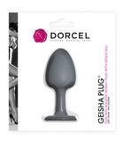 Dorcel Geisha Butt Plug Ball Weight Unisex Black Silicone Medium Size Anal Sex Toy