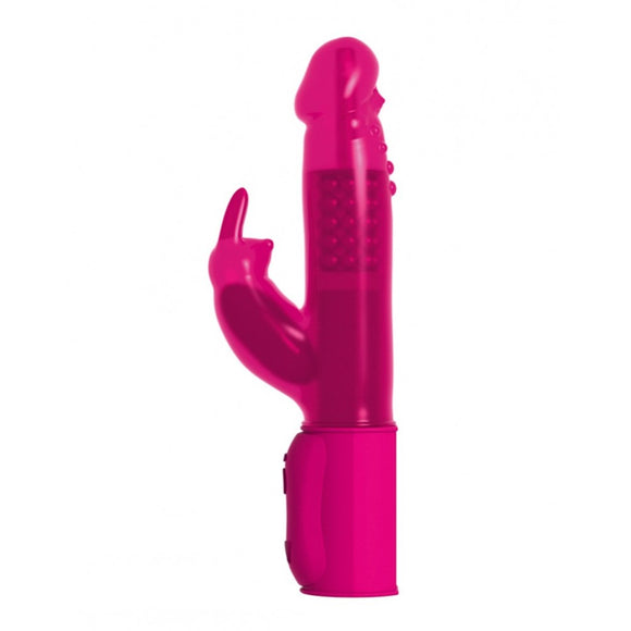 Dorcel Orgasmic Rabbit Vibrator Pink Rampant Bunny Rotator Sex Toy