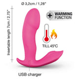 Dorcel Secret Clit Remote Voice Control Warming Massager G-Spot Heat Vibrator Sex Toy