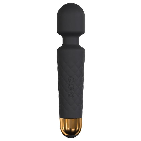 Dorcel Wanderful Black Wand Vibrator Rechargeable Mini Massager Erotic Pleasure Sex Toy