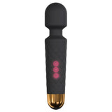 Dorcel Wanderful Black Wand Vibrator Rechargeable Mini Massager Erotic Pleasure Sex Toy