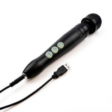 Doxy Die Cast 3R Rechargeable Wand Massager Matte Black Power Vibrator Best Sex Toy