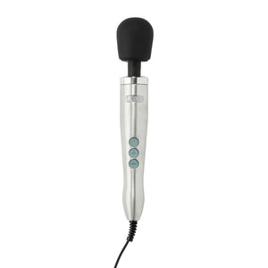 Doxy Die Cast Wand Massager Brushed Metal Silver UK Plug Mains Power Vibrator Best Orgasm Sex Toy