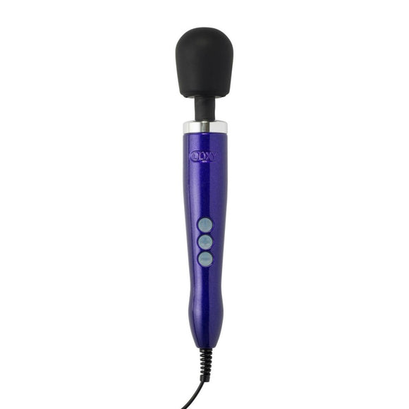 Doxy Die Cast Wand Massager Purple UK Plug Mains Power Vibrator Best Orgasm Sex Toy