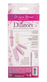 Dr Laura Berman Dilator Set Vaginismus Safe Training Vibrator Kit 