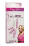 Dr Laura Berman Dilator Set Vaginismus Safe Training Vibrator Kit 