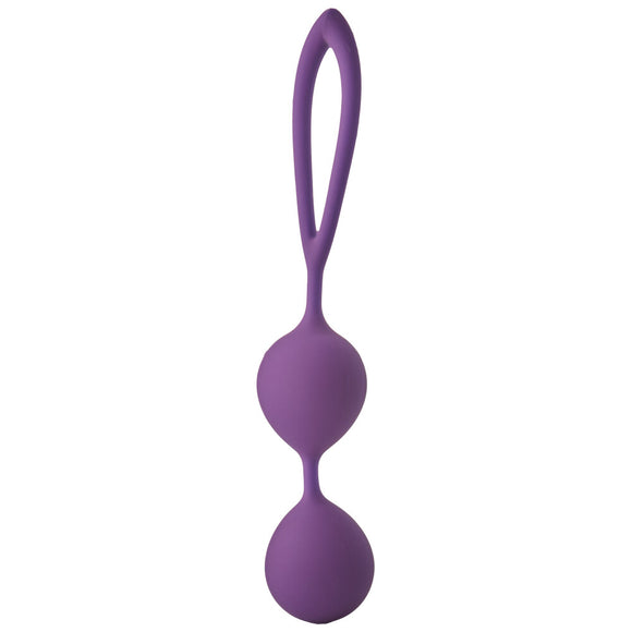 Dream Toys Flirts Purple Kegel Double Love Ball Pelvic Floor Muscle Weight Training Exercise Egg
