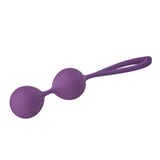 Dream Toys Flirts Purple Kegel Double Love Ball Pelvic Floor Muscle Weight Training Exercise Egg