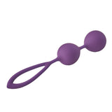 Dream Toys Flirts Purple Kegel Double Love Ball Pelvic Floor Muscle Weight Training Exercise Egg