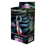 Dream Toys Glamour Glass Chunky Ring Butt Plug Multicoloured Anal Probe Erotic Hot Cold Play Sex Toy