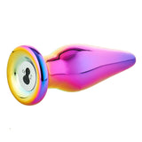 Dream Toys Glamour Glass Tapered Vibe Butt Plug Remote Control Vibrating Anal USB Sex Toy