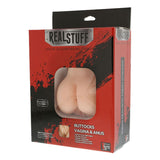 Dream Toys Realstuff Buttocks Vagina & Anus Stroker Vibrating Bullet Realistic Masturbator Sex Toy