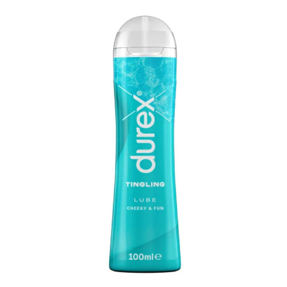 Durex Play Tingling Pleasure Gel Water Based Lubricant Cool Sex Toy Lube 100ml