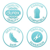 Durex Play Tingling Pleasure Gel Water Based Lubricant Cool Sex Toy Lube 100ml
