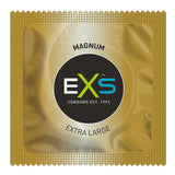 EXS Magnum Large Condoms 12 Pack XL Strong Lubricated Vegan Safe Sex Rubbers