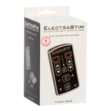 ElectraStim Flick Duo Electro Sex Stimulation Pack Dual Output Power Box E-Stim Control Unit