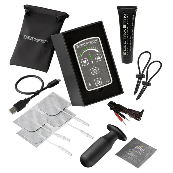 ElectraStim Flick Electro Sex Stimulator Multi-Pack Power Box Control Unit Kit