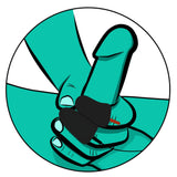 ElectraStim Noir Explorer Electro Stimulation Finger Sleeves E-Stim Fetish Play