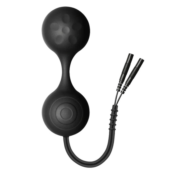 ElectraStim Silicone Noir Lula Electro Stimulation Kegel Balls E-Stim Fetish Play