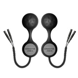 ElectraStim Silicone Noir Lula Electro Stimulation Kegel Balls E-Stim Fetish Play