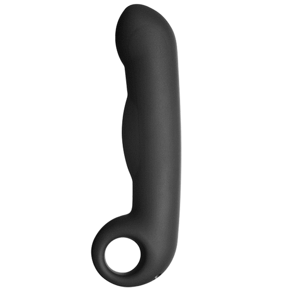ElectraStim Silicone Noir Ovid G-Spot Dildo Electro Sex Stimulation