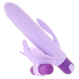 Evolved Lilac Desires 7 Piece Butterfly Vibrator Kit Bullet Sleeve Anal Plug USB Sex Toy Set