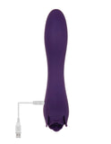 Evolved Thorny Rose Double Ended Vibrator Clitoral Tongue Massager USB Sex Toy