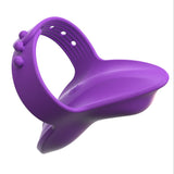 Pipedream Fantasy For Her Finger Vibe Purple One Touch Strap Vibrator Ladies Fun Sex Toy