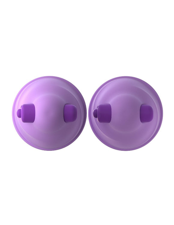 Fantasy For Her Vibrating Nipple Suck-Hers Purple Bullet Vibe Suckers 