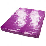 Fetish Collection Purple PVC Bed Sheet Water Sport Fantasy Play Protective Cover King Size Double