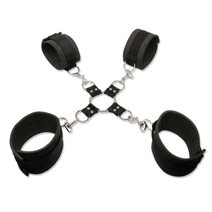 Fetish Fantasy Series Extreme Hogtie Kit Bondage Restraints Wrist Ankle Cuffs BDSM