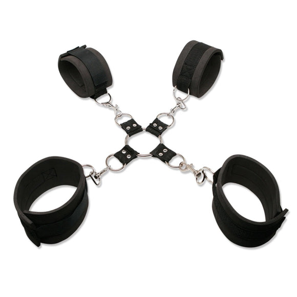 Fetish Fantasy Series Extreme Hogtie Kit Bondage Restraints Wrist Ankle Cuffs BDSM