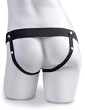 Fetish Fantasy Series 7.5" Hollow Squirting Strap-On Dildo Ejaculation Harness Cum Play