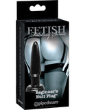 Fetish Fantasy Series Limited Edition Beginner's Black Anal Butt Plug 