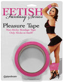 Fetish Fantasy Series Pink Pleasure Tape PVC Shiny Bondage Gag BDSM
