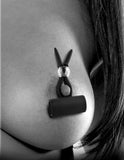 Fetish Fantasy Series Vibrating Silicone Nipple Lassos Bullet Clamps