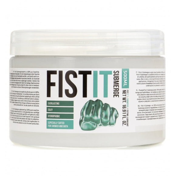 Fist It Submerge Petroleum Jelly Lubricant Waterproof Anal Fisting Lube 500ml