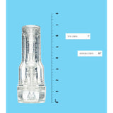 Fleshlight Go Torque Ice Stroker Clear Compact Masturbator Size Chart