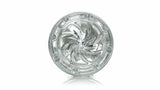 Fleshlight Go Torque Ice Stroker Clear Compact Masturbator Front