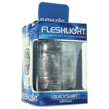 Fleshlight Quickshot Vantage Clear Open End Mini Masturbator Compact Skin Sleeve