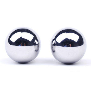 Stainless Steel Ben Wa Balls Set Metal Duo Womens Kegel Exercise Orgasm Training