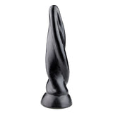 Animhole Unicorn Horn Dildo Black Vinyl Twisted Hardcore Fantasy Fetish Sex Toy