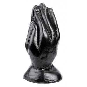 Hard Toys The Rock Double Hand Fisting Dildo Large Black Hardcore Realistic Anal Sex Toy