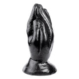 Hard Toys The Rock Double Hand Fisting Dildo Large Black Hardcore Realistic Anal Sex Toy